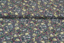 Viscose bedruckt multicolor flower