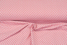 Baumwolljersey bedruckt little flower orange