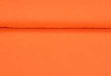 Baumwoll Musselin uni leuchtend orange
