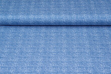 Baumwoll Popeline Bedruckt stripes blau