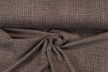 Baumwoll Musselin Dirty Wash dunkel taupe