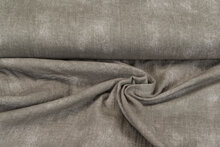 Baumwoll Musselin jeans look dunkelsand