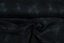 Baumwoll Musselin jeans look schwarz-antracite