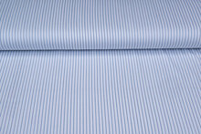 Viskose Jersey bedruckt stripes weiss-metalblau