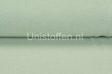 Baumwolle Fleece hellgr&uuml;n
