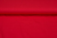 Baumwolljersey uni rot