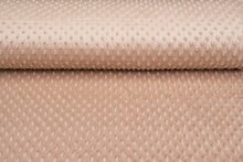 Minky fleece pastell lachs