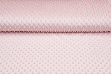Minky fleece pastellrosa