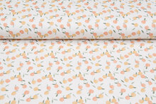 Baumwolljersey bedruckt peaches hellsand