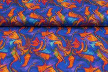 Baumwolljersey bedruckt digital big flower fantasy