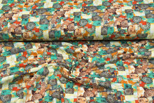 Baumwolljersey bedruckt digital fantasy multicolor