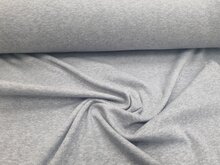 Feincord Jersey grau meliert