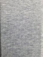 Feincord Jersey grau meliert