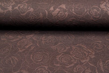 Strickstoff roses 3 braun