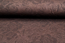 Strickstoff roses 1 braun