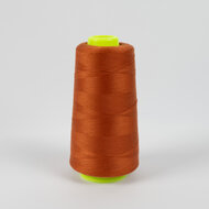 Overlockgarn burned orange