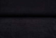 Gestrickte Frotteestoff schwarz