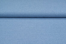 Baumwolljersey Meliert blau