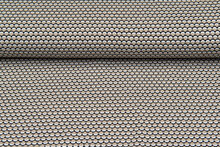 Baumwolljersey strick retro dunkelsand-schwarz