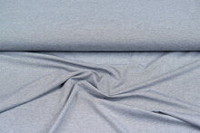 Baumwolljersey stripes grau-schwarz