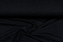 Viskose glitzer stripes schwarz