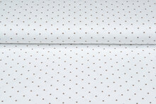 Baumwolljersey bedruckt stars ecru - sand