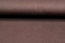 Strickstoff Jacquard little dots braun