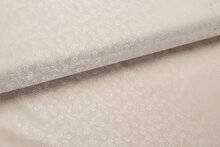 Futterstoff Jacquard Little Flower VO30 beige