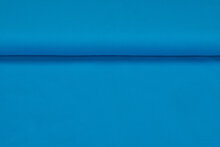 Baumwolljersey uni turquoise