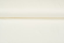 Baumwolljersey uni ecru