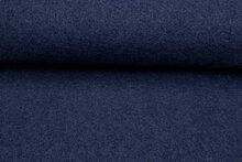 Walkloden blau melange