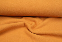 Walkloden dunkel ockergelb