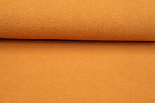 Walkloden dunkel ockergelb