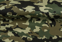 Knitted Camouflage Denim gr&uuml;n