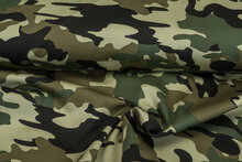 Knitted Camouflage Denim gr&uuml;n