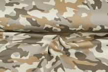 Knitted Camouflage Denim sand