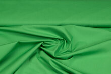 Baumwolle Popeline uni grasgr&uuml;n