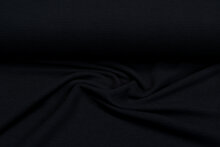 Ottoman Ripp Jersey schwarz