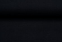 Ottoman Ripp Jersey schwarz