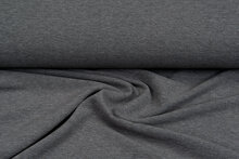 Ottoman Ripp Jersey dunkelgrau melange