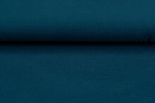 Ottoman Ripp Jersey dunkelgr&uuml;n-petrol