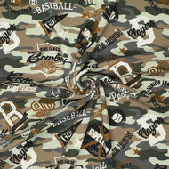 Alpenfleece bedruckt baseball camo gr&uuml;n-grau