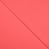Baumwolljersey koralrot