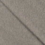 Baumwolljersey hellgrau melange