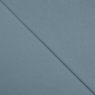 Baumwolljersey metalblau