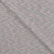 B&uuml;ndchenstoff stripes melange altrosa