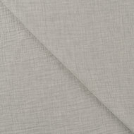 Baumwoll Musselin melange hellgrau