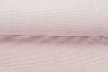 Breitcord Jersey pastel hellrosa