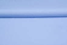 Baumwolle Popeline uni blau-metalblau
