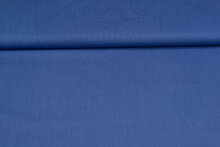 Baumwolle Popeline uni melange jeansblau 1